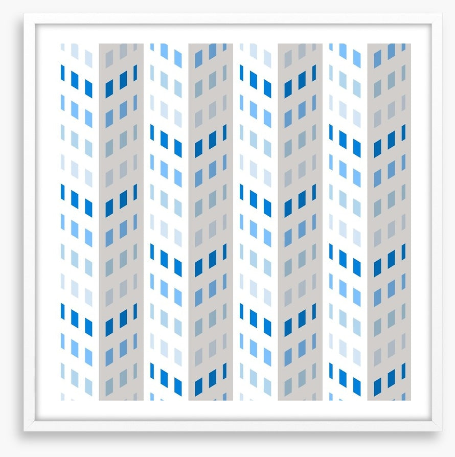 Blue windows