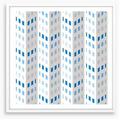 Blue windows