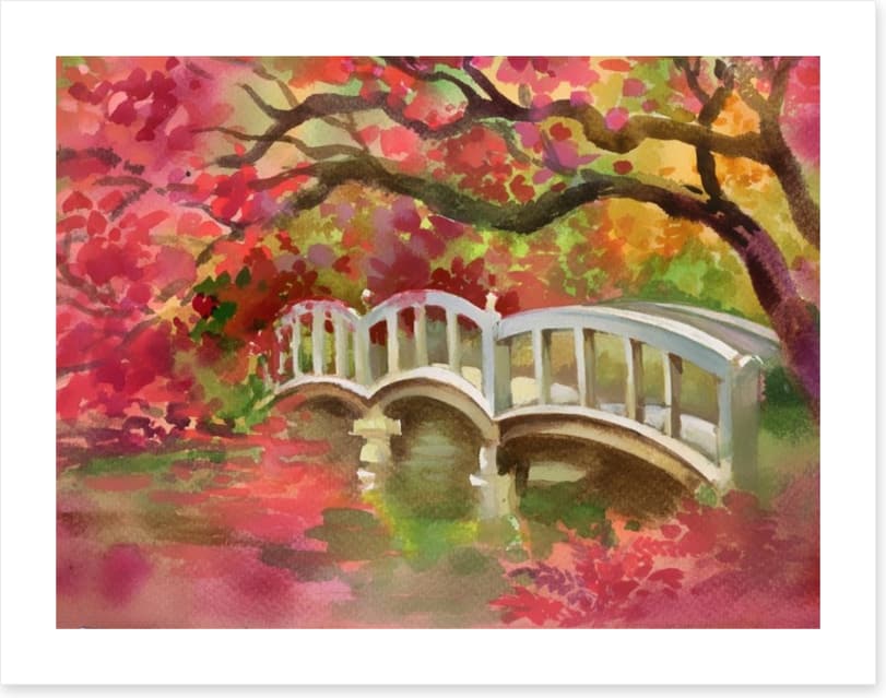 Bridge over the river