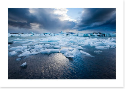 Melting lagoon