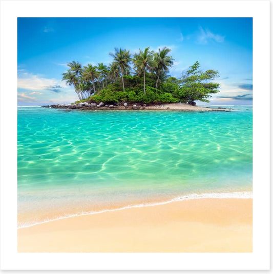 Tropical island paradise