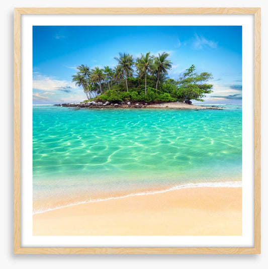 Tropical island paradise