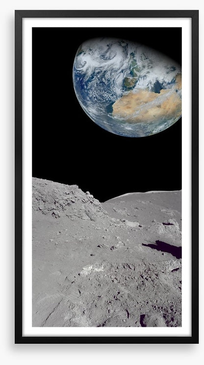 From the moon