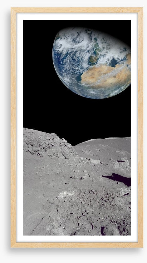 From the moon