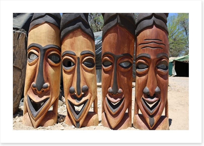 Okahandja masks
