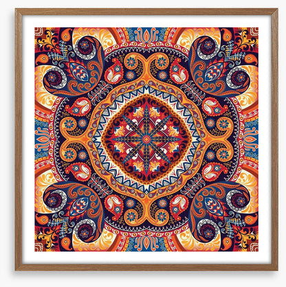 Paisley silk