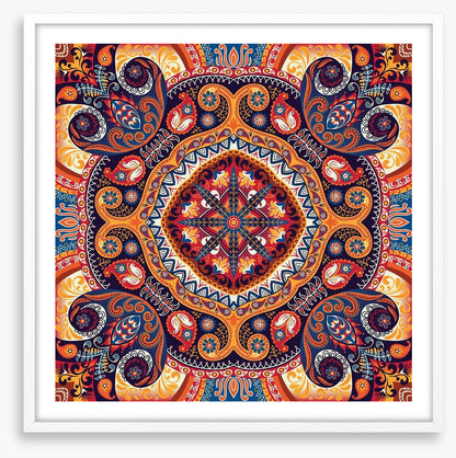 Paisley silk