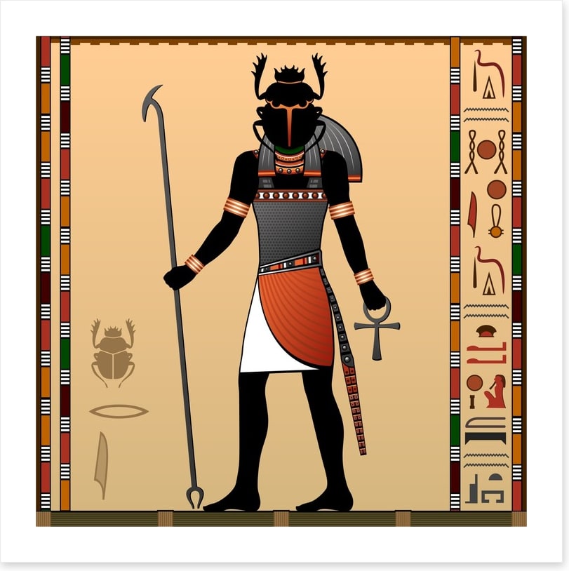 Khepri the sunrise god