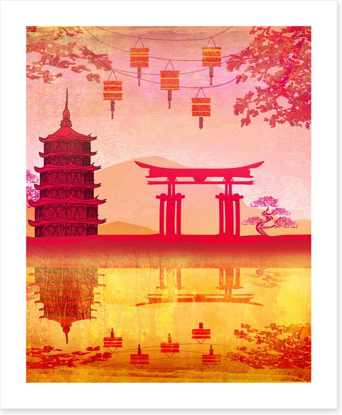 Sacred sunset