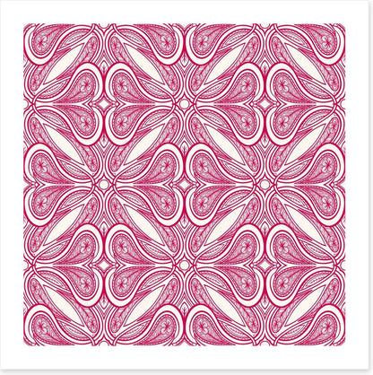 Deco nouveau in pink