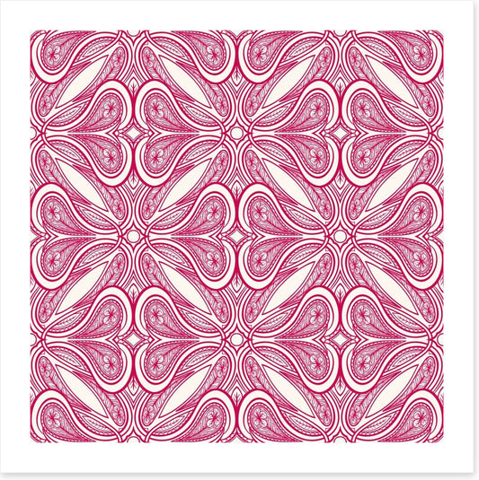Deco nouveau in pink