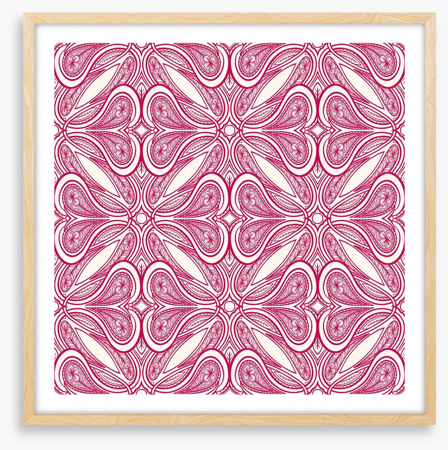 Deco nouveau in pink