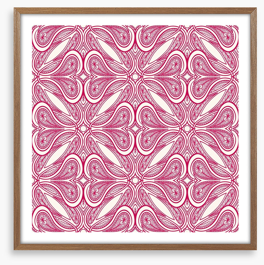 Deco nouveau in pink