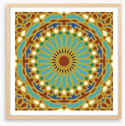 Arabic glaze