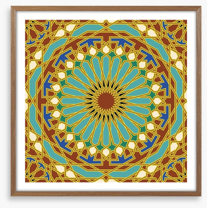 Arabic glaze