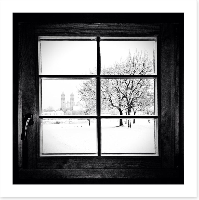 Through the window