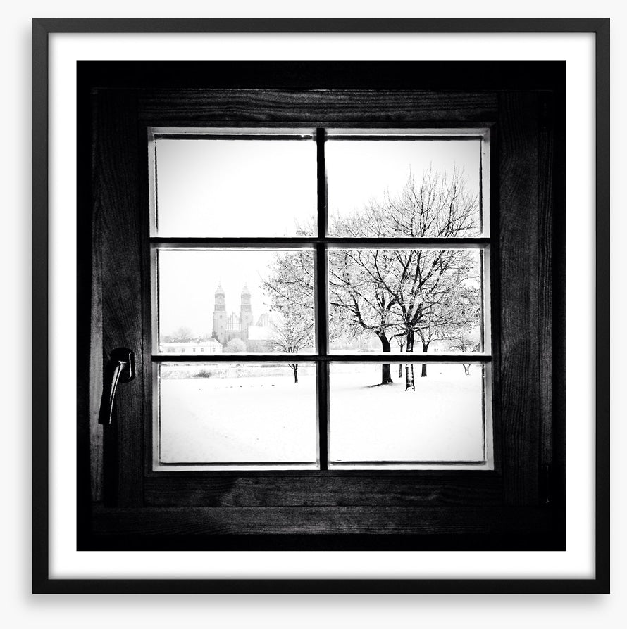 Through the window