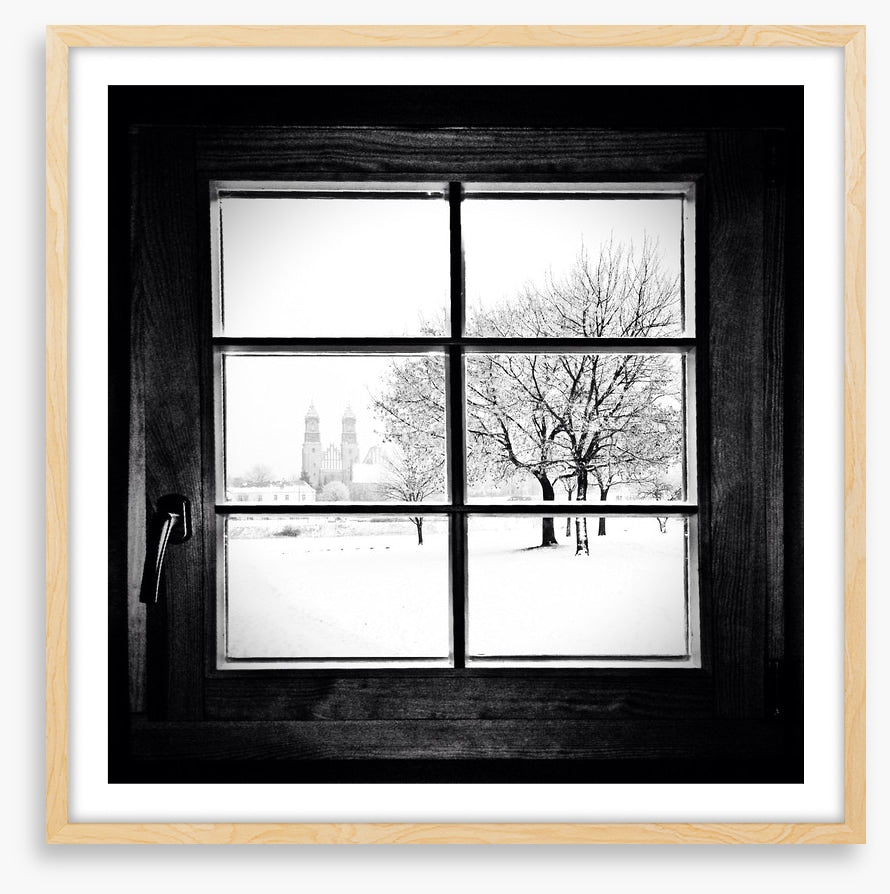 Through the window
