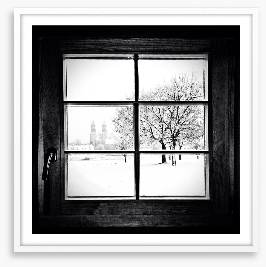 Through the window