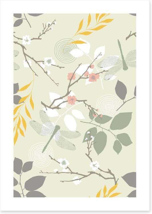 Dragonfly leaves