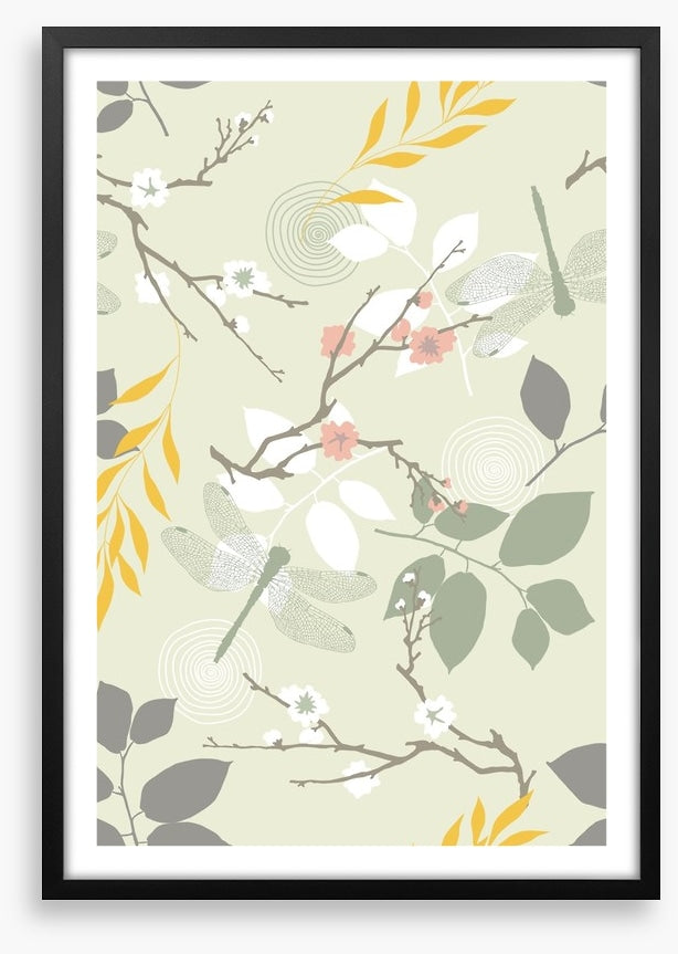 Dragonfly leaves