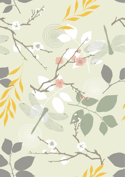 Dragonfly leaves
