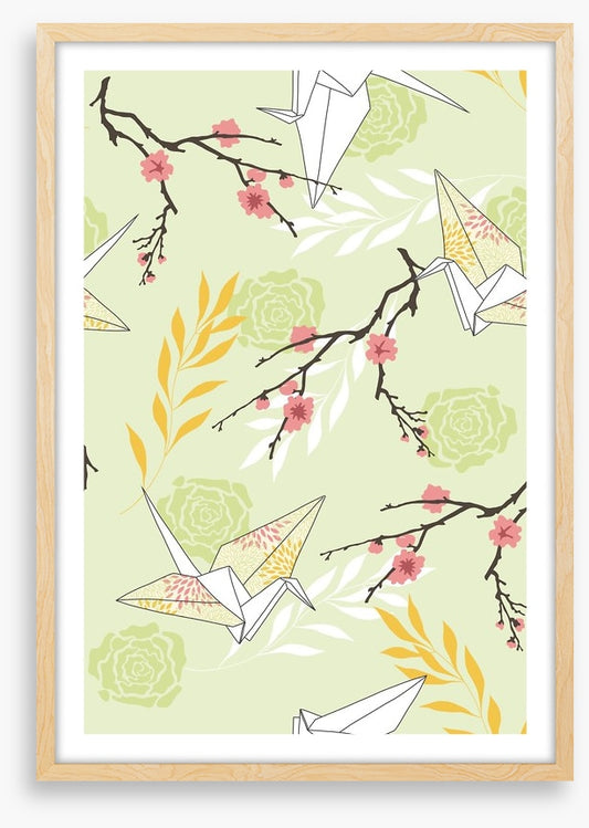 Origami blossom
