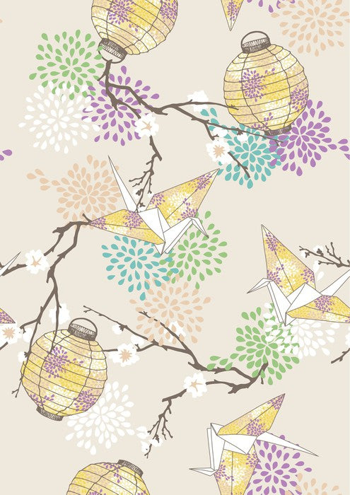 Origami lanterns