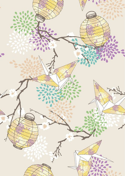 Origami lanterns