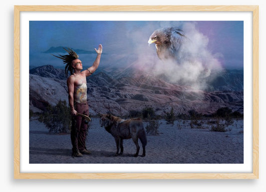 Legend of the wolf and eagle