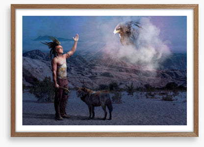 Legend of the wolf and eagle
