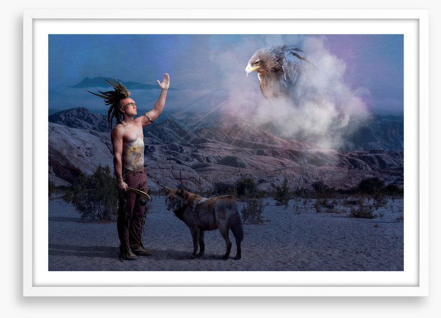 Legend of the wolf and eagle
