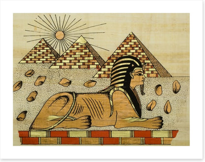 Sphinx in the sunshine