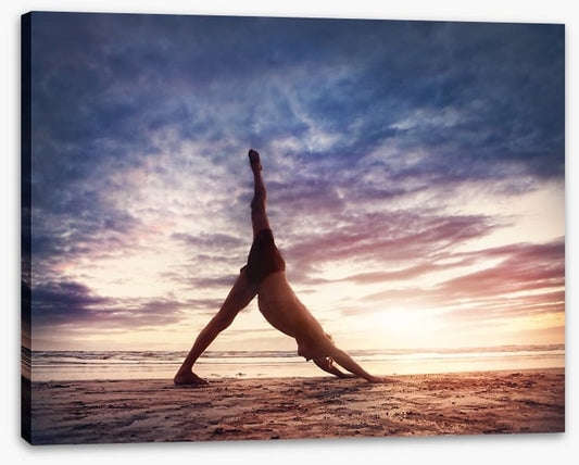 Peaceful pose