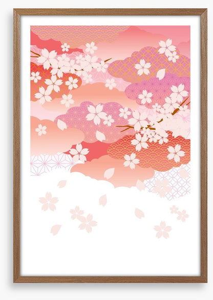 Falling blossom