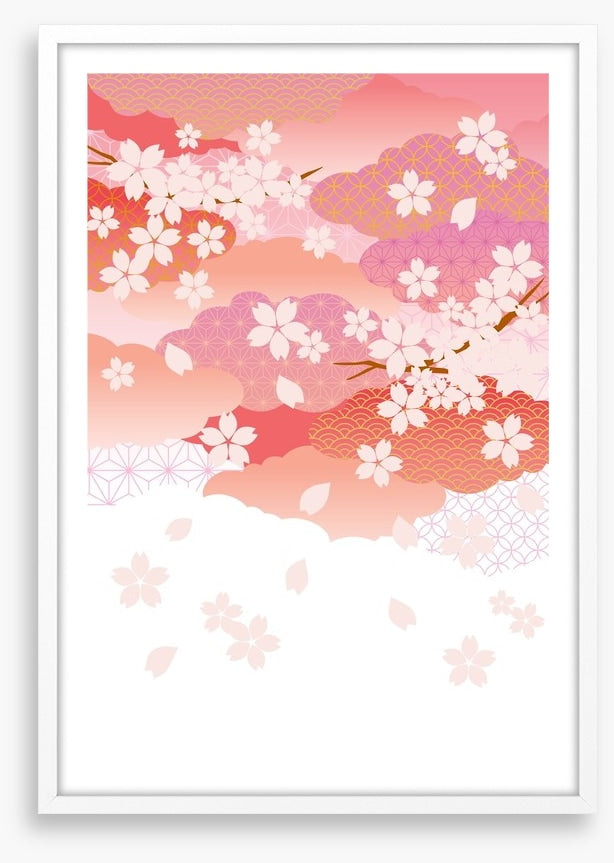 Falling blossom