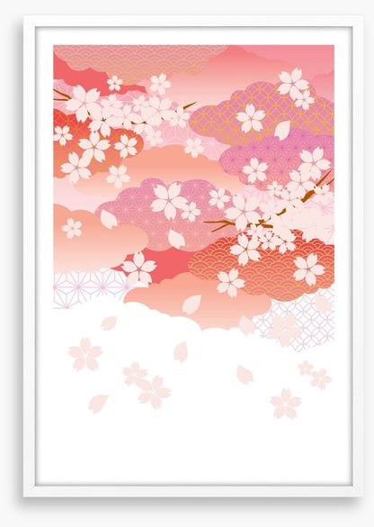 Falling blossom