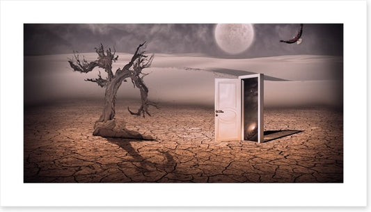 Doorway in the desert
