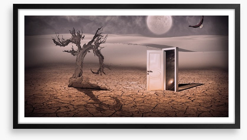 Doorway in the desert