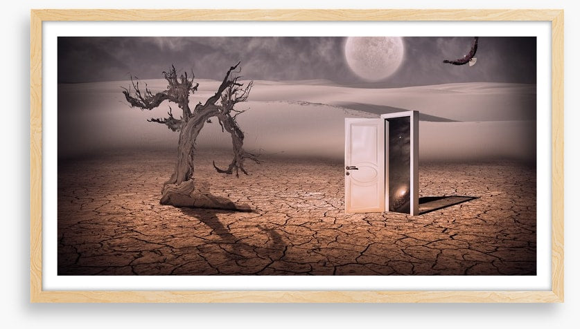 Doorway in the desert