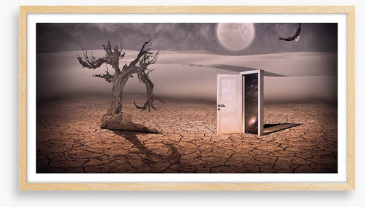 Doorway in the desert