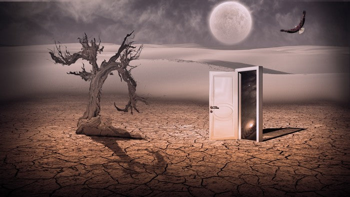 Doorway in the desert