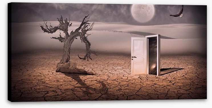 Doorway in the desert