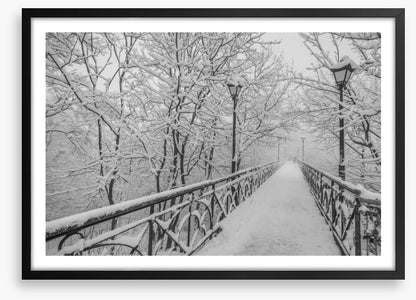 Blizzard on the bridge