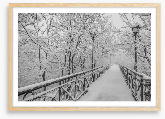 Blizzard on the bridge