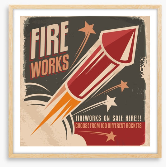 Vintage fireworks