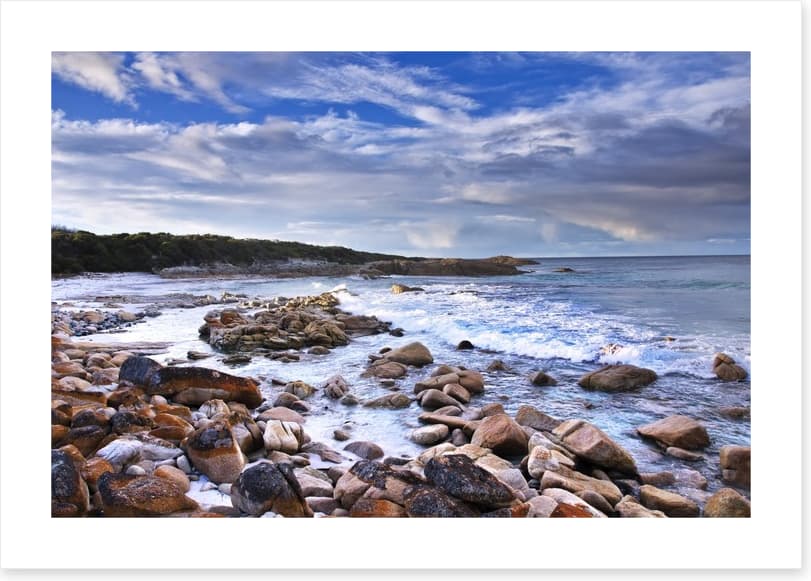 Rugged Tasmanian coast