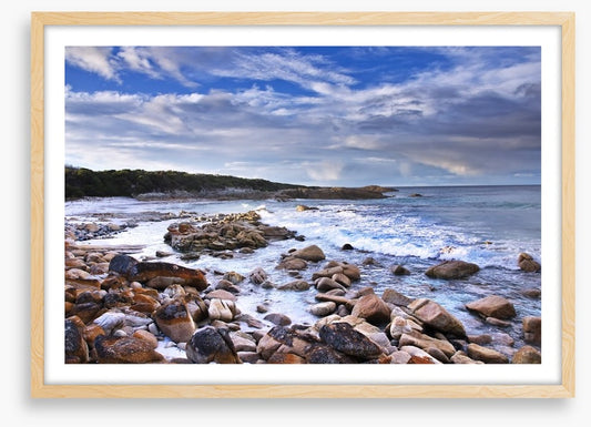 Rugged Tasmanian coast