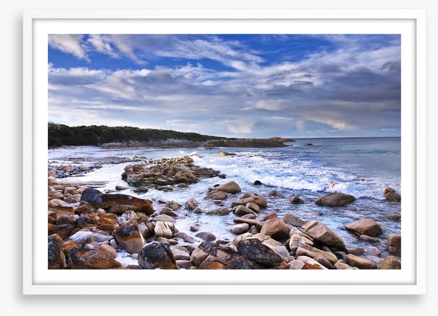 Rugged Tasmanian coast