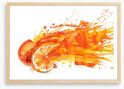 Fresh orange juice